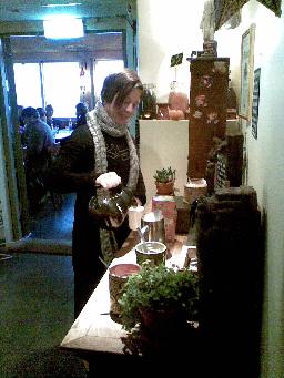 ... och efter maten blir det kaffe