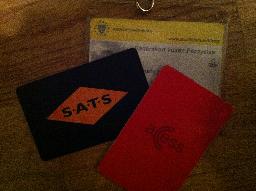 Sats-, bad- och SL-kort
