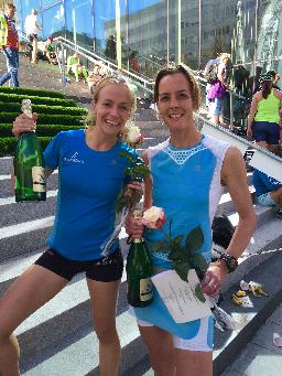 Etta på 10 km var Petra Kindlund och etta på 21 km Lena Gavelin. Ytterligare två Superwomen!