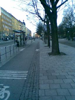 ...Södermalm via Folkungagatan..